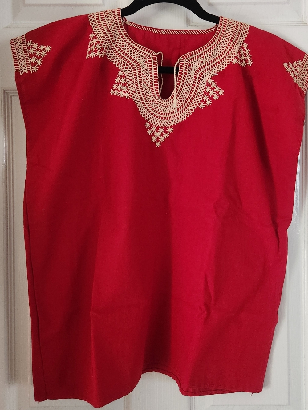 Mexican ♥️ Embroidered Women's Tunic Top